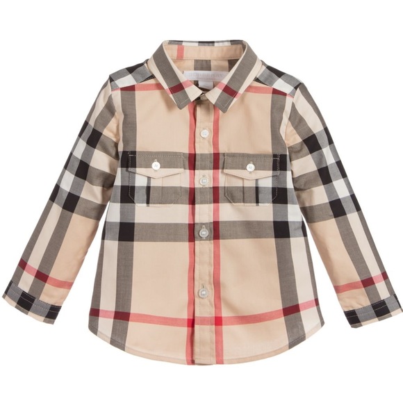 burberry shirt for kids